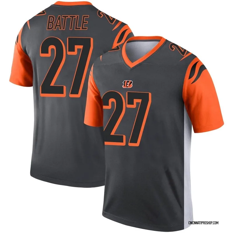 Ja'Marr Chase Cincinnati Bengals Nike Inverted Legend Jersey - Gray