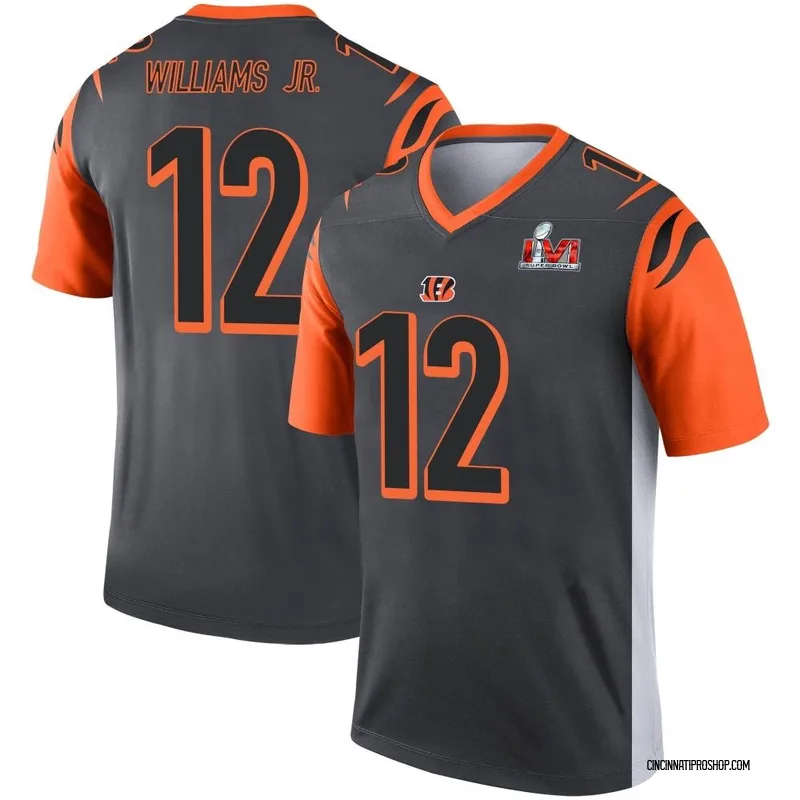 White Men's Pooka Williams Jr. Cincinnati Bengals Legend Color Rush Super  Bowl LVI Bound Jersey