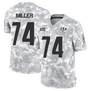 Arctic Camo Men's Eric Miller Cincinnati Bengals Limited 2024 Salute to Service Jersey