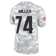 Arctic Camo Men's Eric Miller Cincinnati Bengals Limited 2024 Salute to Service Jersey