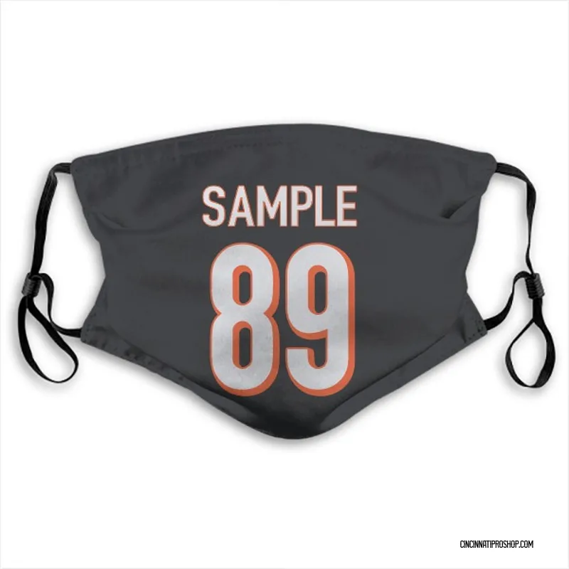 Drew Sample Cincinnati Bengals Game-Used #89 Black Jersey vs. Baltimore  Ravens on December 26 2021