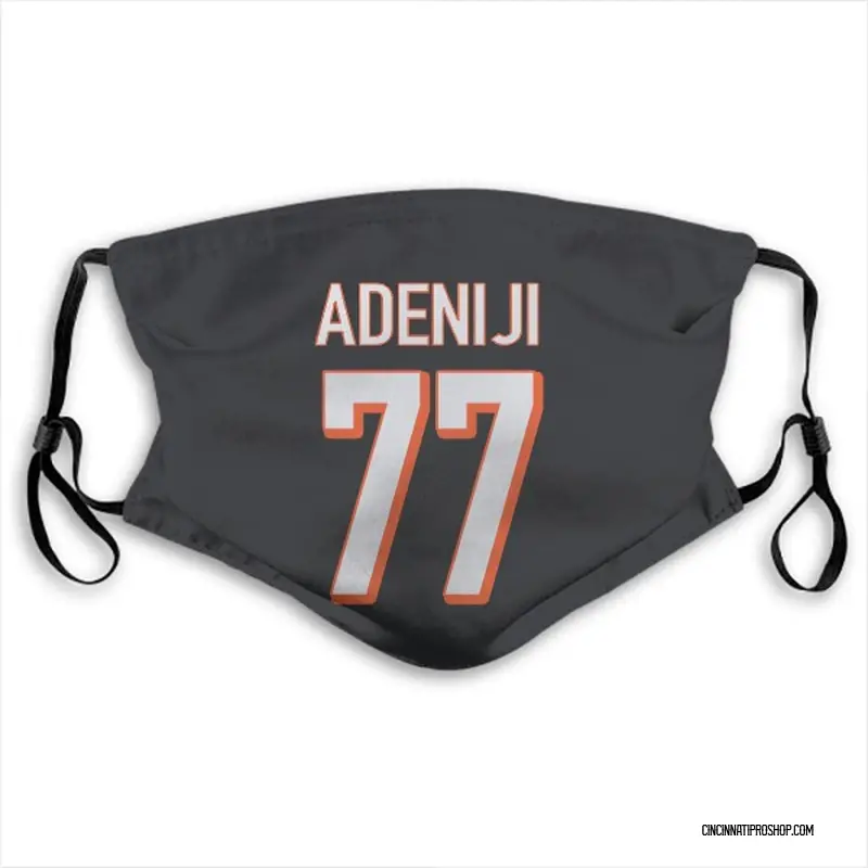 Hakeem 77 Adeniji Cincinnati Bengals Super Bowl LVII Men Game Jersey- White  - Bluefink