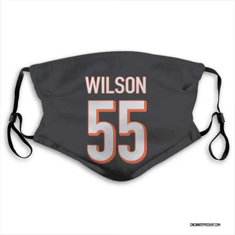 Men's Nike Logan Wilson Black Cincinnati Bengals Game Jersey