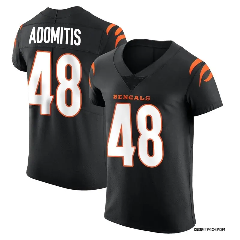 Black Men's Cal Adomitis Cincinnati Bengals Elite Team Color Vapor  Untouchable Jersey