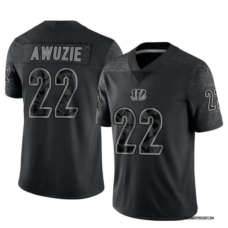 Black Men's Chidobe Awuzie Cincinnati Bengals Game Fashion Jersey