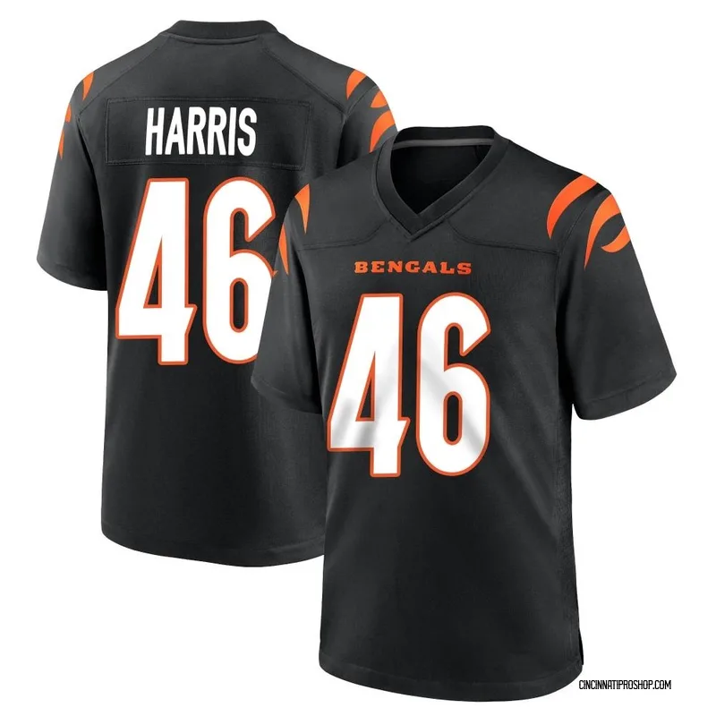 White Men's Clark Harris Cincinnati Bengals Legend Color Rush Super Bowl  LVI Bound Jersey