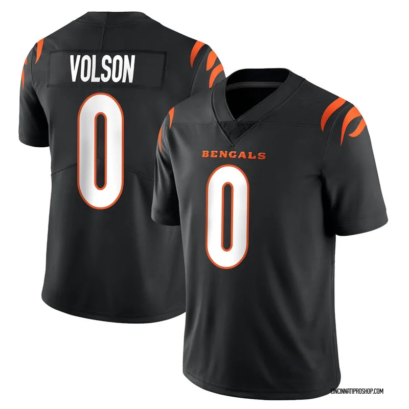 Cordell Volson 67 Cincinnati Bengals White Vapor Limited Jersey - Bluefink