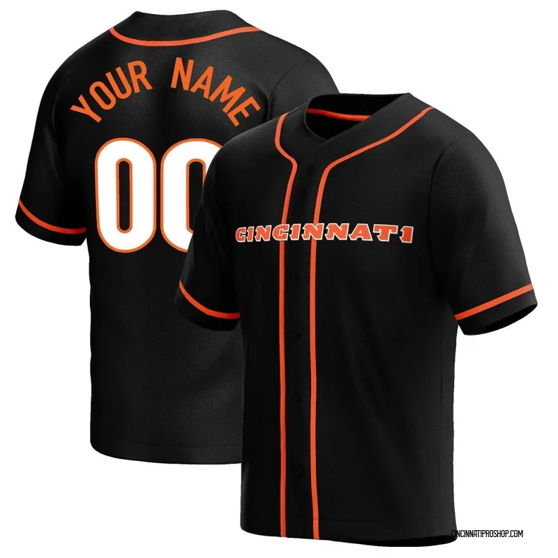 Women's Nike Black Cincinnati Bengals Game Custom Jersey