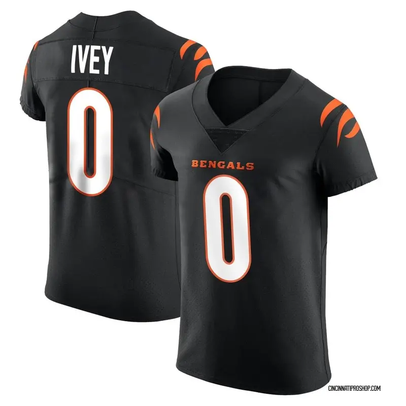 Men's Nike Will Grier Black Cincinnati Bengals Team Game Jersey