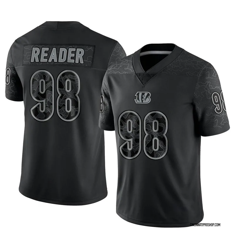 DJ Reader Cincinnati Bengals Women's Black Name & Number Logo Slim Fit T- Shirt 