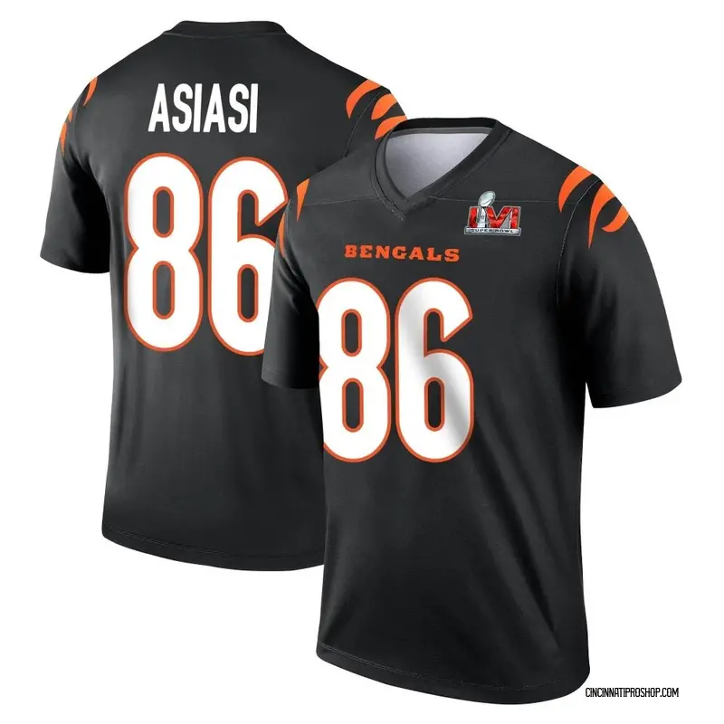 Black Men's Devin Asiasi Cincinnati Bengals Legend Super Bowl LVI Bound  Jersey