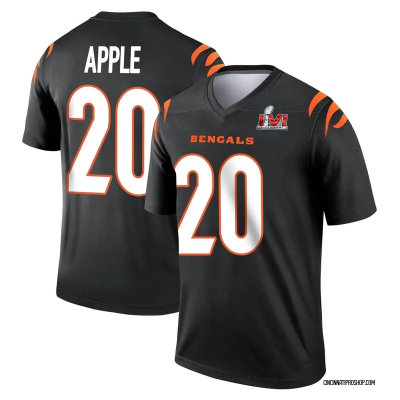 Men's Nike Evan McPherson Black Cincinnati Bengals Super Bowl LVI Bound  Game Fashion Jersey