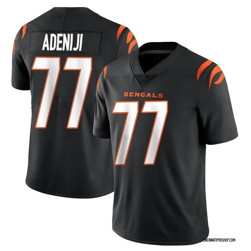 Black Men's Hakeem Adeniji Cincinnati Bengals Limited Team Color