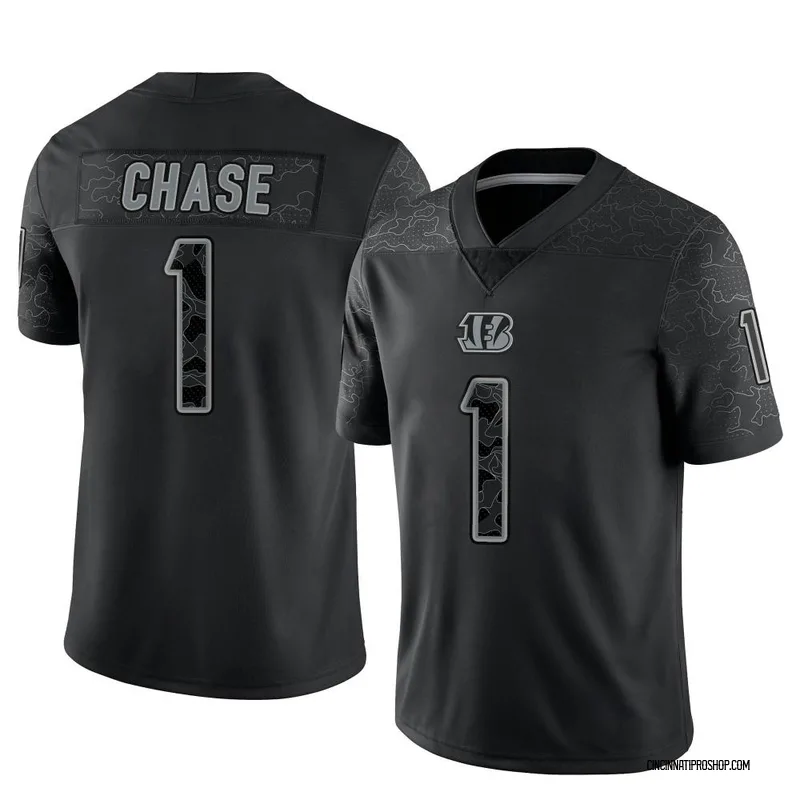 Men's Nike Ja'Marr Chase Gray Cincinnati Bengals Atmosphere Fashion Game Jersey, Size: 2XL, BNG Grey