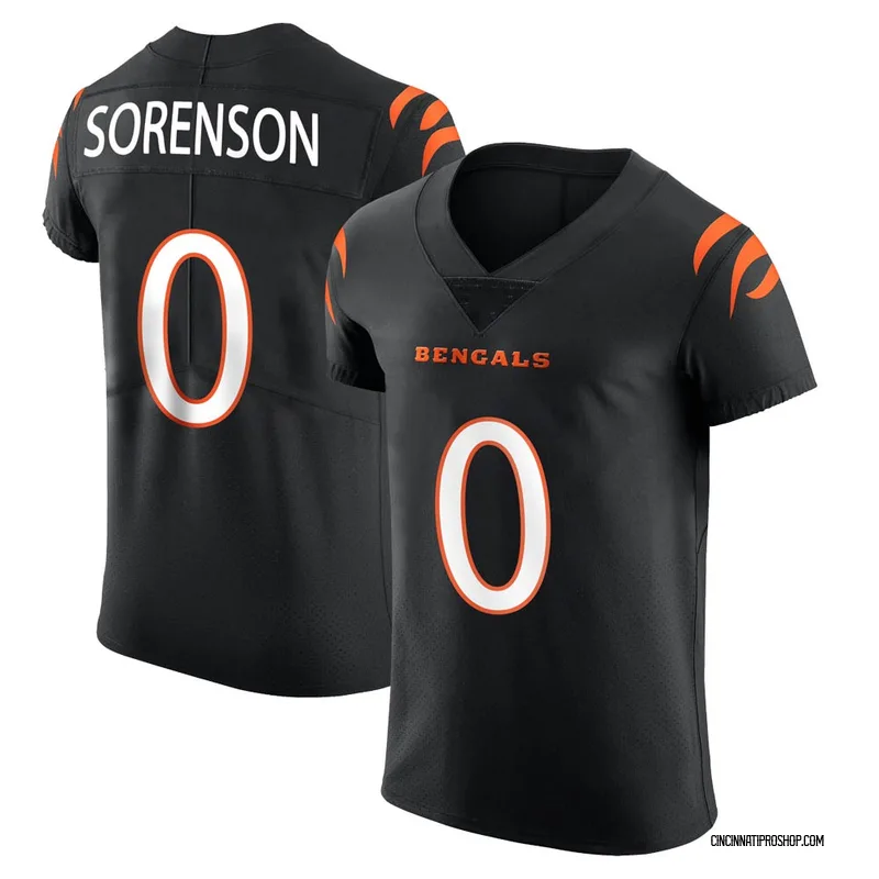 Black Men's Jack Sorenson Cincinnati Bengals Elite Team Color