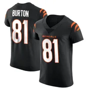 Black Men's Jermaine Burton Cincinnati Bengals Elite Team Color Vapor Untouchable Jersey