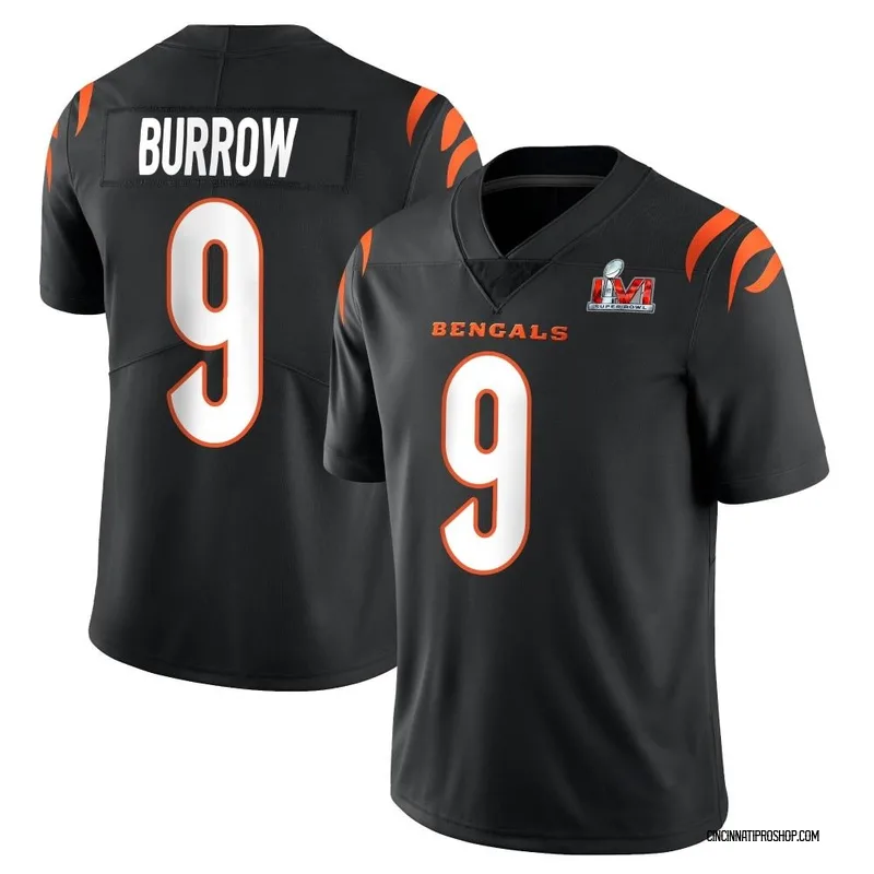 Men's Nike Cincinnati Bengals Sam Hubbard Orange Alternate Vapor  Untouchable Super Bowl LVI Bound Jersey - Elite