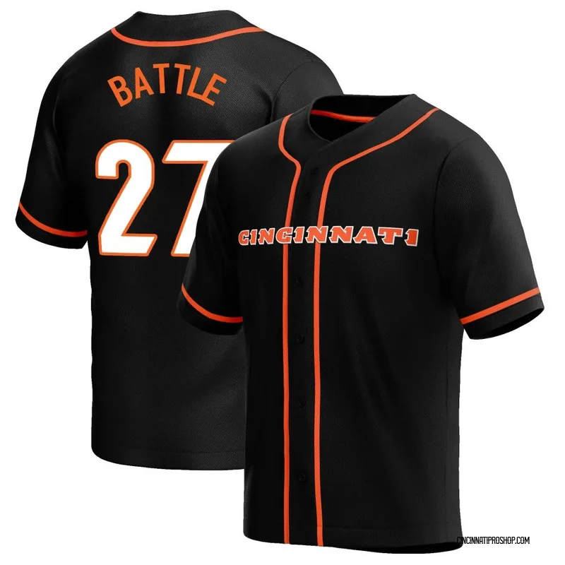 Jordan Battle Cincinnati Bengals Nike Team Game Jersey - Black