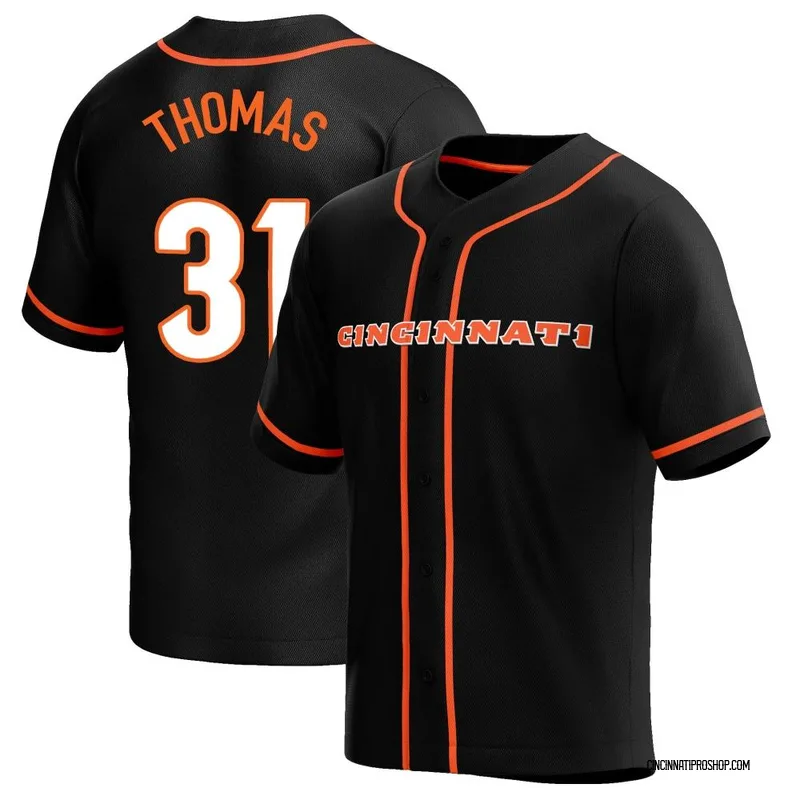 Michael Thomas 31 Cincinnati Bengals Super Bowl LVII Champions Men  Alternate Game Jersey - Orange - Bluefink