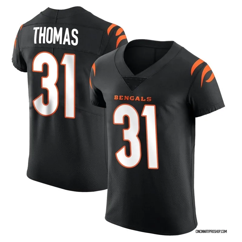 Michael Thomas 31 Cincinnati Bengals Super Bowl LVII Champions Men  Alternate Game Jersey - Orange - Bluefink