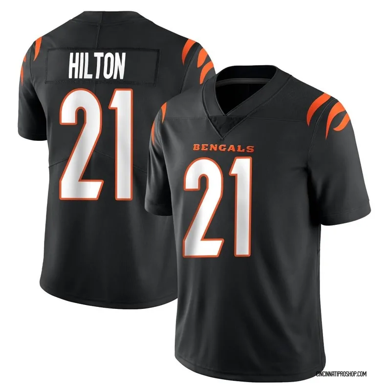 White Men's Custom Cincinnati Bengals Limited Color Rush Vapor Untouchable  Jersey