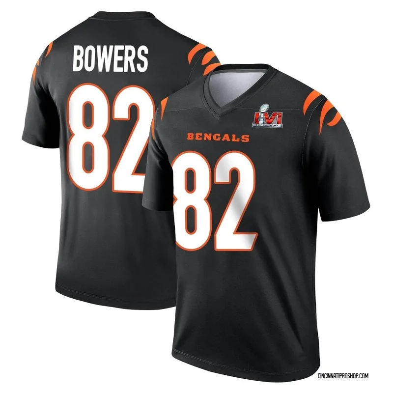 Men's Cincinnati Bengals Ja'Marr Chase Nike Black Super Bowl LVI Bound Game  Fashion Jersey