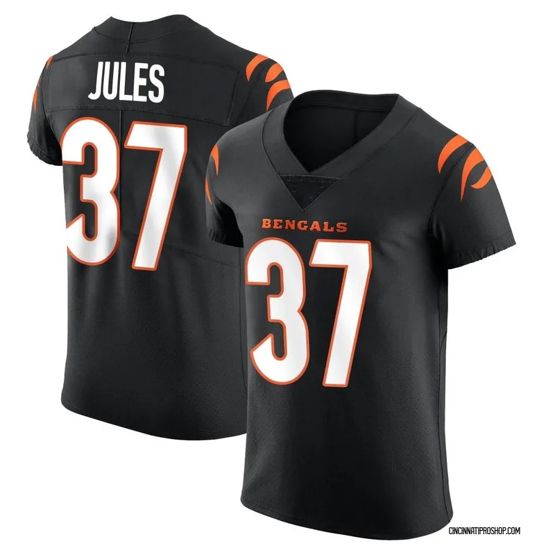 Black Men's PJ Jules Cincinnati Bengals Elite Team Color Vapor Untouchable Jersey