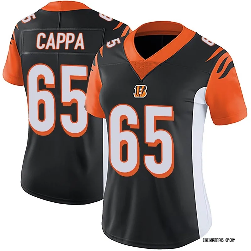 Black Women's Alex Cappa Cincinnati Bengals Limited Team Color