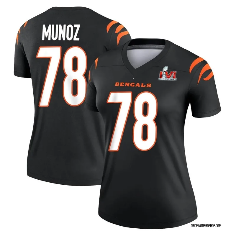 Custom Cincinnati Bengals Men's Legend White Color Rush T-Shirt