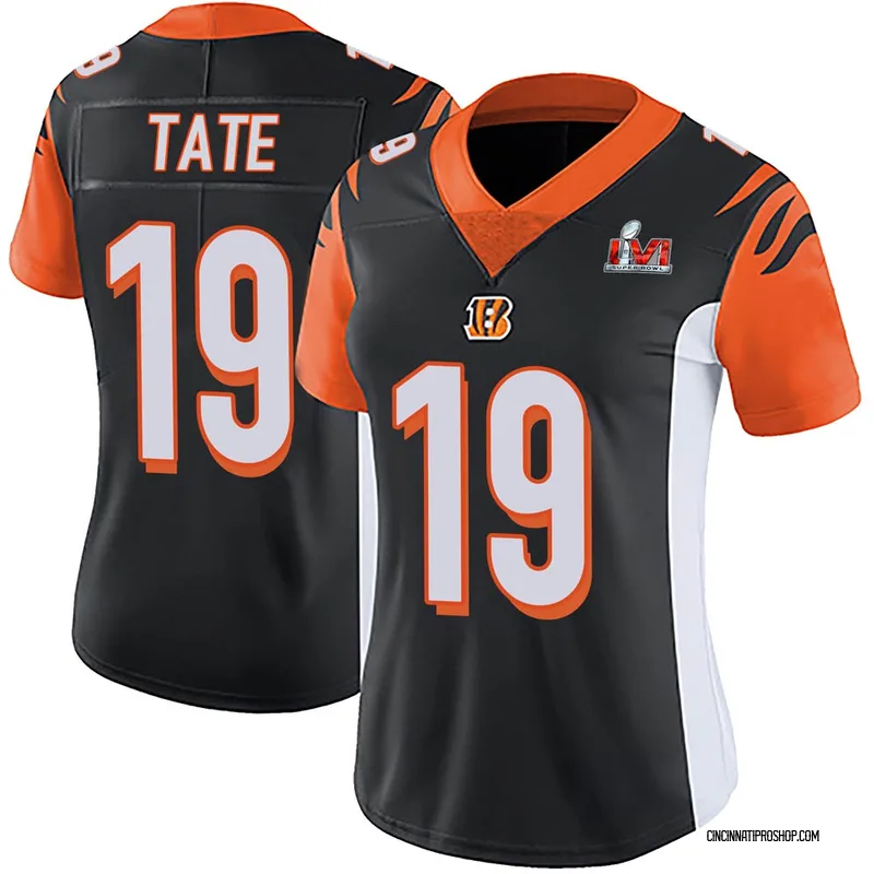 White Men's Auden Tate Cincinnati Bengals Game Super Bowl LVI Bound Jersey