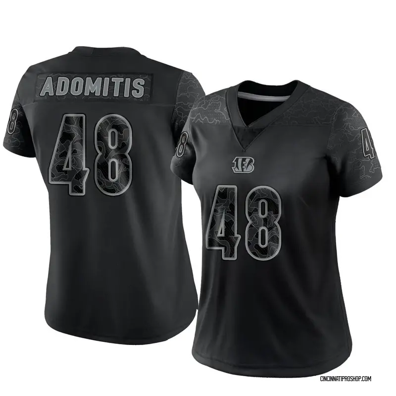 Lids Cal Adomitis Cincinnati Bengals Nike Women's Game Player Jersey - Black