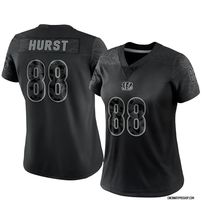 Black Women's Hayden Hurst Cincinnati Bengals Limited Reflective