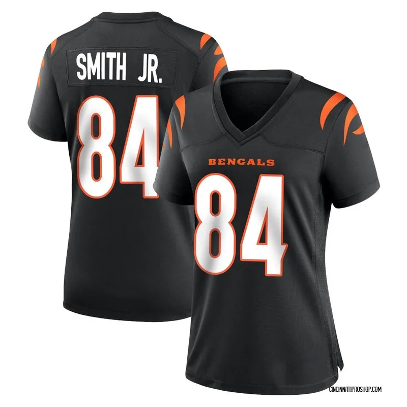 Black Women's Irv Smith Jr. Cincinnati Bengals Game Team Color Jersey