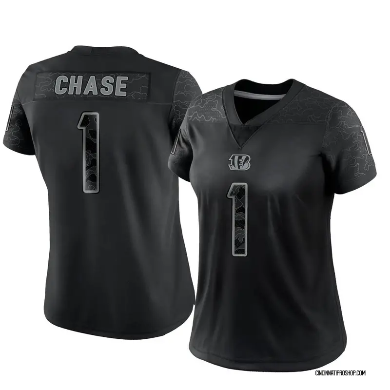 Youth Cincinnati Bengals Ja'Marr Chase Nike Gray Atmosphere Game Jersey