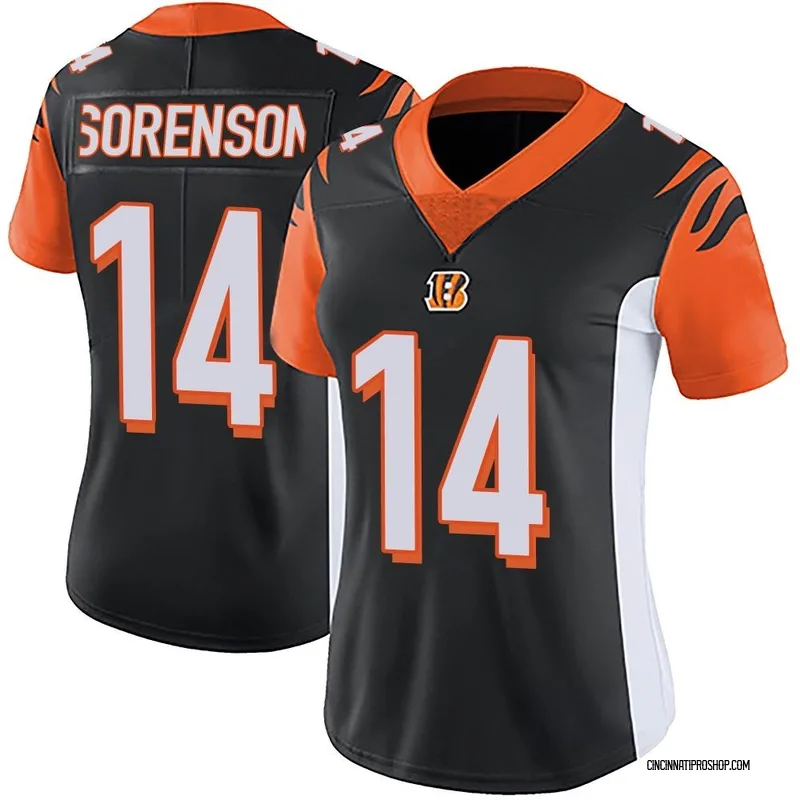 Black Men's Jack Sorenson Cincinnati Bengals Elite Team Color Vapor  Untouchable Jersey