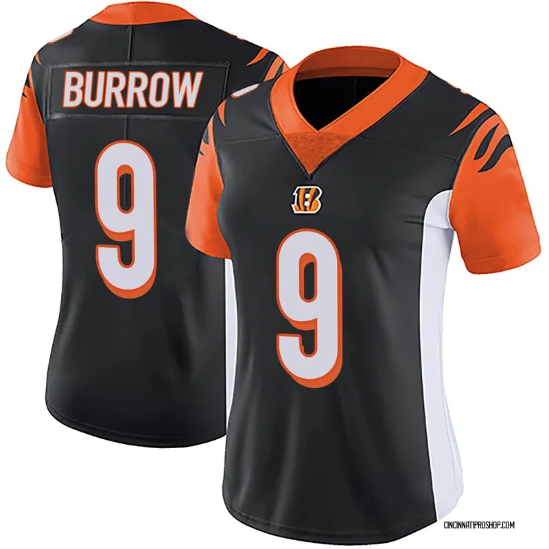 Men's Nike Joe Burrow Black Cincinnati Bengals Vapor Elite Player Jersey