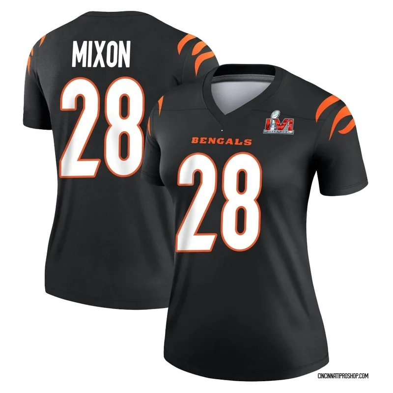 Black Women's Joe Mixon Cincinnati Bengals Legend Super Bowl LVI Bound  Jersey