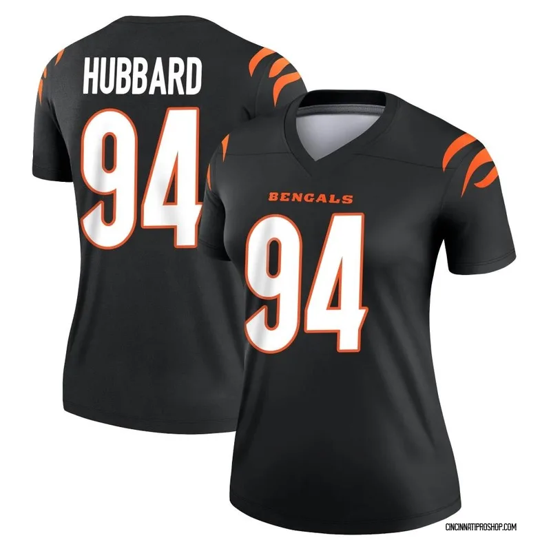 Black Women's Sam Hubbard Cincinnati Bengals Legend Jersey