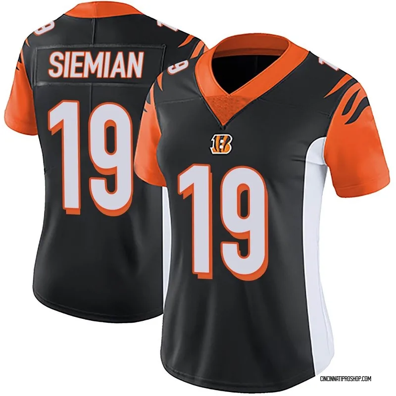 Joe Burrow Cincinnati Bengals Jersey Nike Black Vapor Limited Stitched Jersey, XL / Orange