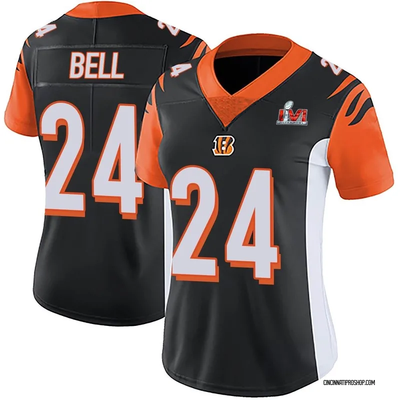 Black Women's Vonn Bell Cincinnati Bengals Limited Reflective Jersey