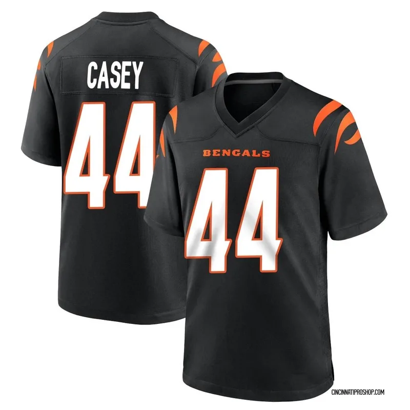 Black Youth Aaron Casey Cincinnati Bengals Game Team Color Jersey