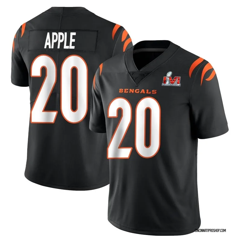 Orange Men's Eli Apple Cincinnati Bengals Elite Alternate Vapor Untouchable  Super Bowl LVI Bound Jersey