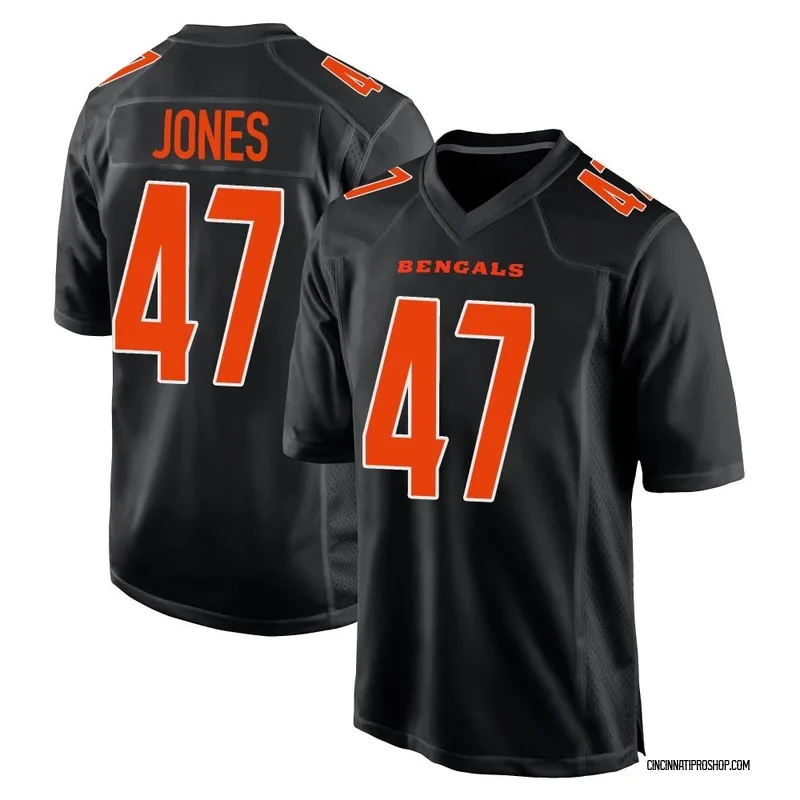 Keandre Jones Cincinnati Bengals Men's Black Backer T-Shirt 