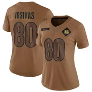 Brown Women's Andrei Iosivas Cincinnati Bengals Limited 2023 Salute To Service Jersey