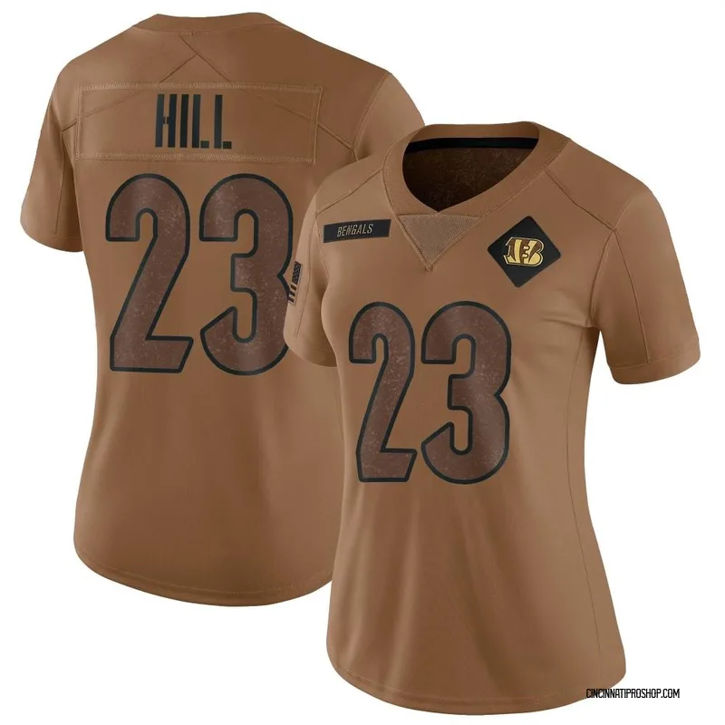 Dax Hill 23 Cincinnati Bengals Super Bowl LVII Champions Men Game Jersey -  White - Bluefink