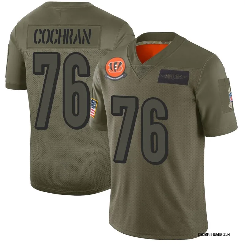 White Men's Devin Cochran Cincinnati Bengals Elite Vapor Untouchable Jersey