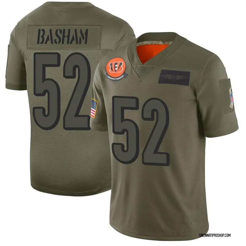 Camo Women's Boomer Esiason Cincinnati Bengals Limited 2019 Salute to  Service Jersey