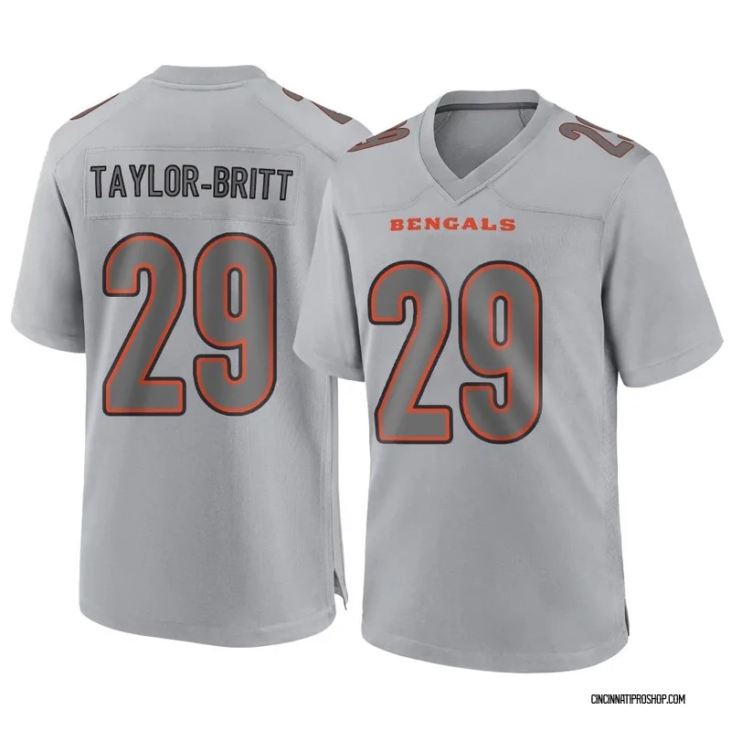 Cam Taylor-Britt Signed Cincinnati Bengals Jersey (JSA) 2021 2nd Round Pck  / D.B