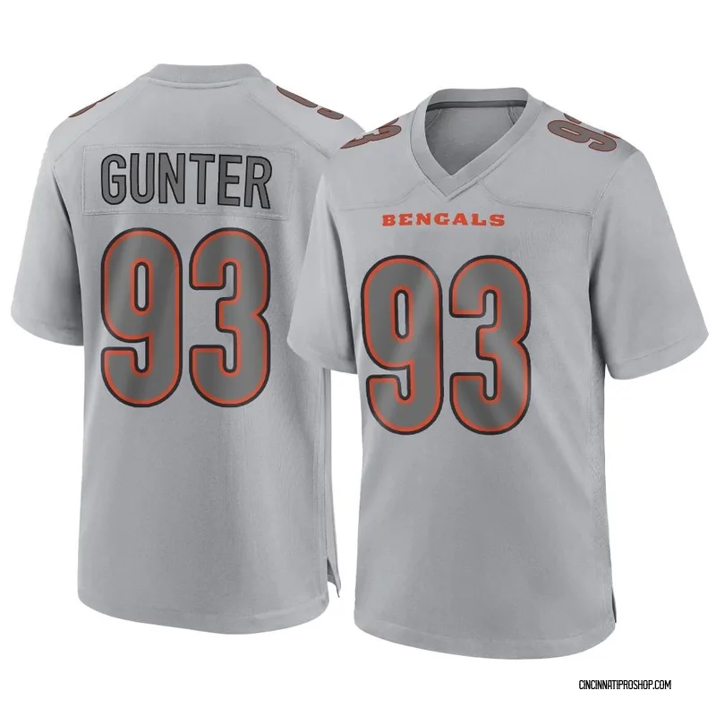 Jeff Gunter 93 Cincinnati Bengals Super Bowl LVII Champions Youth Alternate  Game Jersey - Black - Bluefink