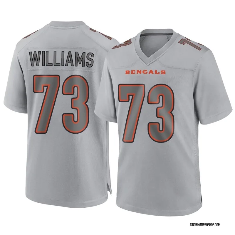 Women's Cincinnati Bengals #73 Jonah Williams Game Black Team Color  Football Jersey Size S